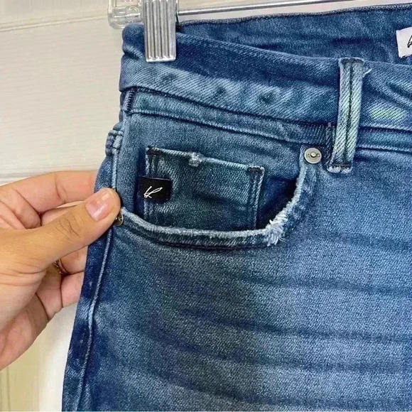 KanCan™ High Rise Medium Destructed Skinny Jean Sz 27 - Picture 9 of 13